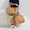 hover | The Weekender in Hazelnut shown on model. 