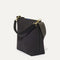 The Mini Zip Bucket in Black Sand shown at a diagonal view from the left.