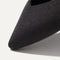 Close up of The Point II in Black, shown in diagonal view. 