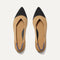 The Point II in Camel Captoe shown from the top.