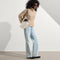 hover | Overlay:: Shown with The Lightweight Petite Tote (sold separately) | Alt::The Crossbody Strap in Desert Cat, shown paired with The Lightweight Petite Tote, worn by a model, shown from the front.