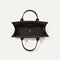 The Classic Tote in Toasty Cat, shown from above, with the interior exposed.