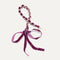The Shoulder Strap in Velvet Plum Chain.