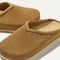 The toe and vamp of The Casual Clog, in diagonal view.