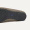 Close up of the outsoles of The Double Bit Loafer Mule in Classic Micro Check. 