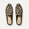 The Double Bit Loafer Mule in Desert Cat shown from the top. 