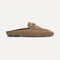 The Double Bit Loafer Mule in Portobello shown from the side. 