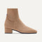 The Classic Boot in Tobacco shown from the side. 