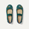 The Kids Mary Jane in Everglade Twig  shown from the top.