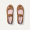 The Kids Mary Jane in  Tawny Twig shown from the top.