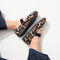 hover | Model wearing The Kids Mary Jane in Amber Cat.