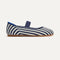 The Kids Mary Jane in Sailor Stripe shown from the side.