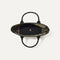 The Lightweight Zip Tote in Polar Zig Zag, shown from above with the interior exposed.