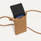 Close up of The Phone Crossbody interior slip pocket.