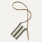 The Phone Crossbody's back in Coastline shown from above.