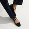 hover | Model wearing The Max Square Mary Jane in Black.