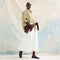 Alternate view of a model wearing The Double Buckle Mary Jane in Chocolate Mesh.