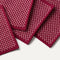 A close up of The Coaster in Paprika.
