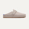The Men's Clog in Dove shown from the side. 