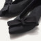 Close up of the toe and vamp of The Bow Point II in Siren.