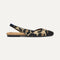 Side view of The Almond Slingback in Desert Cat.
