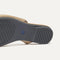 Close up of the outsole of The Almond Slingback in Metallic Prosecco.