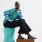 Alternate view of a model wearing The Almond Slingback. 