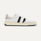 The Men's Court Sneaker in Black Drift shown from the side. 