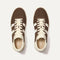 The Men's Court Sneaker in Dugout shown from the top. 