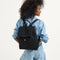  The Cinch Back Pack in Black shown on model. 