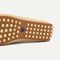 Close up of the supportive peg outsoles of The Daily Driver in Sesame. 
