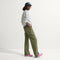 Alternate view of a model wearing The Daily Driver in Snapdragon. 