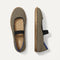 The Cruiser Mary Jane in Toffee Stripe shown from the top. 