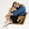 Alternate image of a model wearing The Penny Loafer in Light Pink.