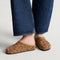 hover | Model wearing The Casual Clog in ReVelvet™ Khaki Cat.