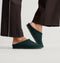 hover | Model wearing The Casual Clog in ReVelvet™ Pine.
