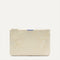 PDP |The Convertible Clutch in Moonflower, shown from the front.