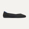 The Daily Flat in Black shown from the side. 