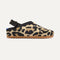 The Kids Clog in Desert Cat shown from the side. 