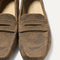 Close up of the toe and vamp of The Men's Daily Driver in Brown Camo. 