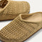 The toe and vamp of The Casual Clog, in diagonal view.