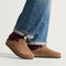 hover | Model wearing The Men's Clog in ReVelvet™ Portobello.