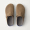 The Men's Clog in ReVelvet™ Portobello shown from the top. 