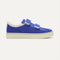 The Kids Strap Sneaker in Buoy Open-Knit shown from the side. 